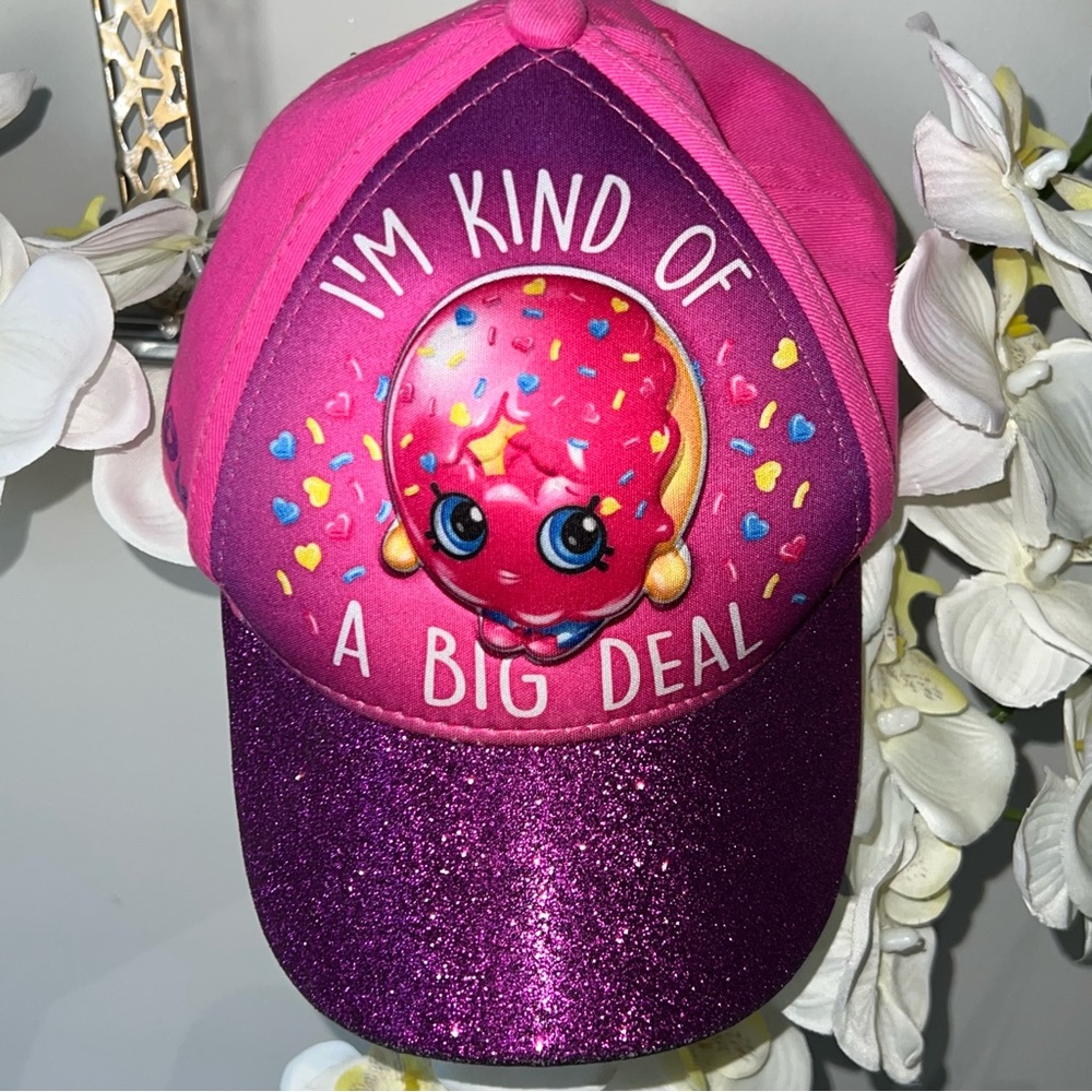 Shopkins Pink Cap “ I’m kind of a big deal”